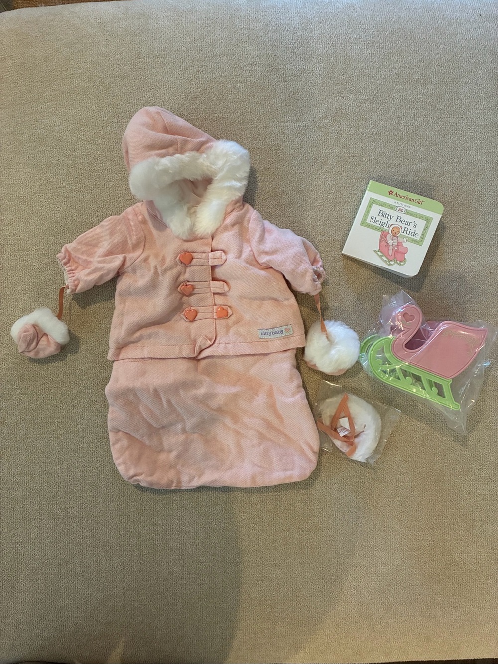 Bitty Baby Sleigh Ride Winter Set
